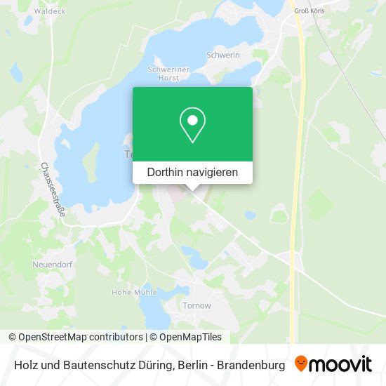 Holz und Bautenschutz Düring Karte