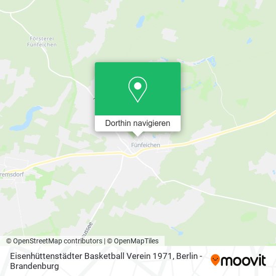 Eisenhüttenstädter Basketball Verein 1971 Karte