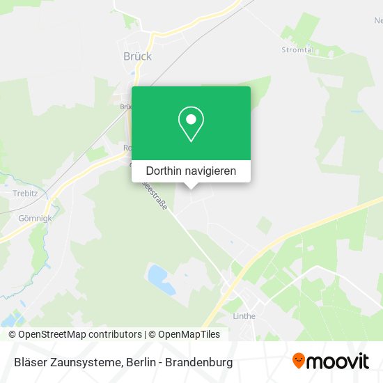 Bläser Zaunsysteme Karte
