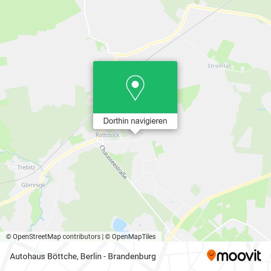 Autohaus Böttche Karte