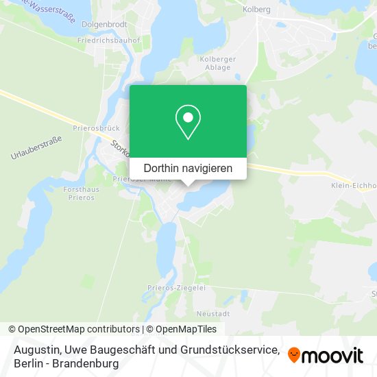 Augustin, Uwe Baugeschäft und Grundstückservice Karte