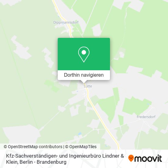 Kfz-Sachverständigen- und Ingenieurbüro Lindner & Klein Karte
