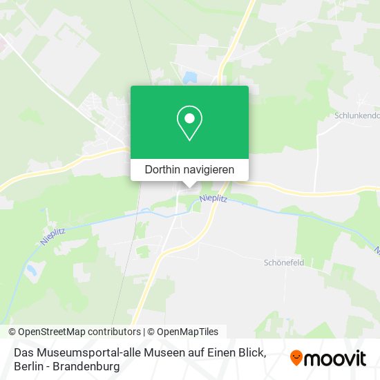 Das Museumsportal-alle Museen auf Einen Blick Karte