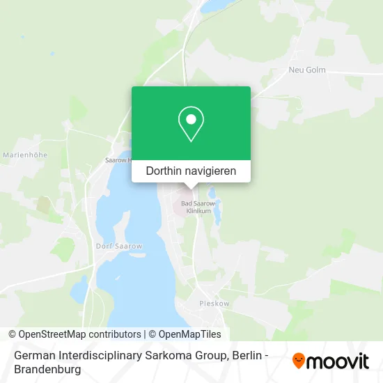 German Interdisciplinary Sarkoma Group Karte