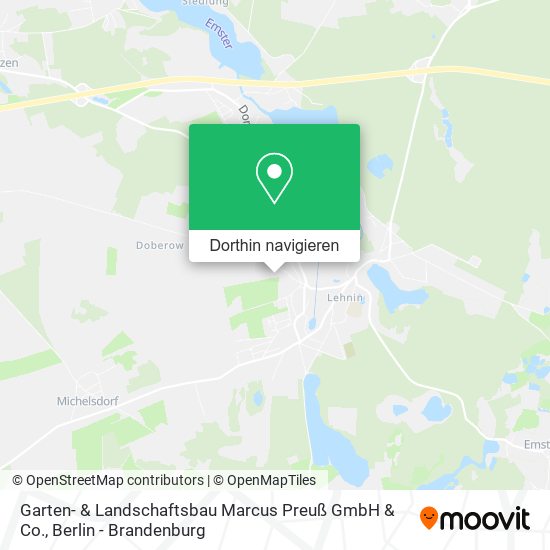 Garten- & Landschaftsbau Marcus Preuß GmbH & Co. Karte
