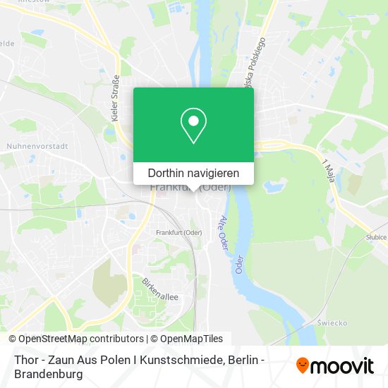 Thor - Zaun Aus Polen I Kunstschmiede Karte