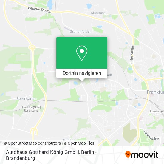 Autohaus Gotthard König GmbH Karte