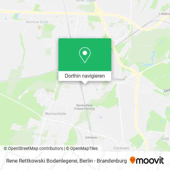 Rene Rettkowski Bodenlegerei Karte