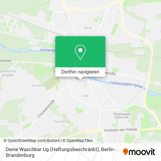 Deine Waschbar Ug (Haftungsbeschränkt) Karte