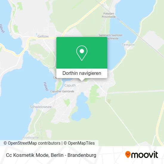 Cc Kosmetik Mode Karte