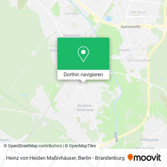 Heinz von Heiden Maßivhäuser Karte