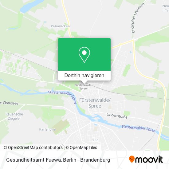 Gesundheitsamt Fuewa Karte