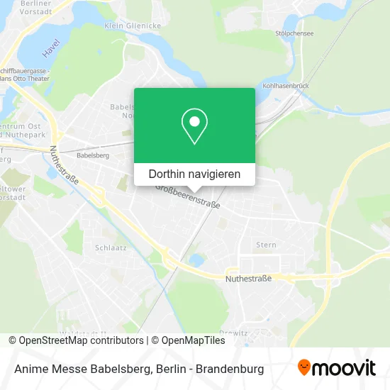Anime Messe Babelsberg Karte