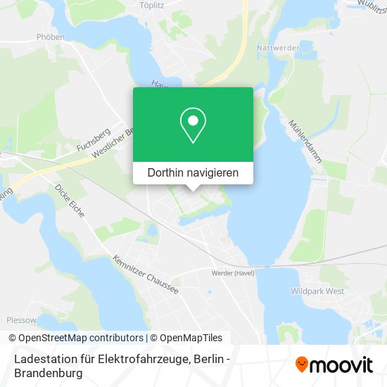 Ladestation für Elektrofahrzeuge Karte