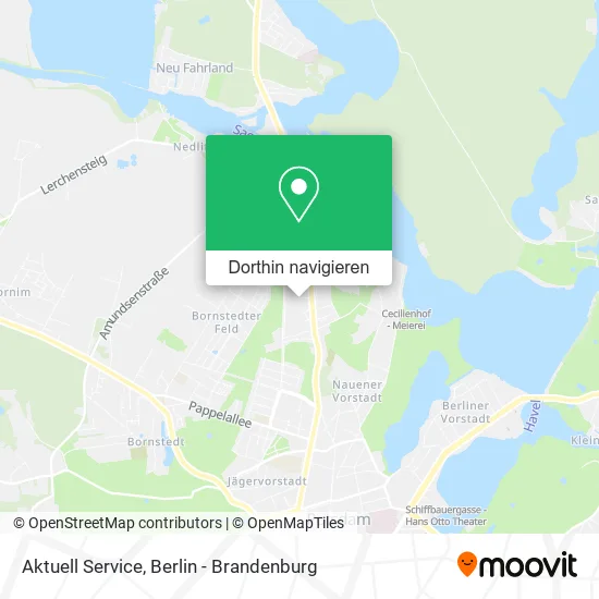 Aktuell Service Karte