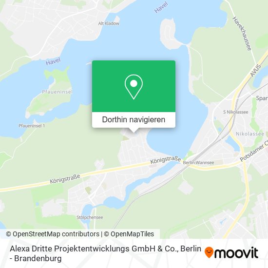 Alexa Dritte Projektentwicklungs GmbH & Co. Karte