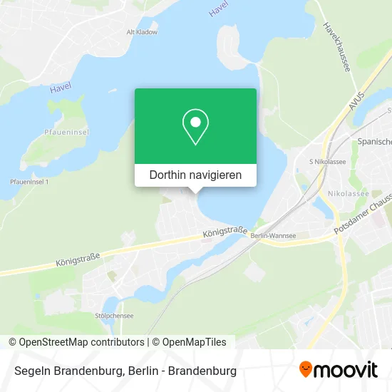 Segeln Brandenburg Karte