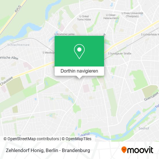 Zehlendorf Honig Karte