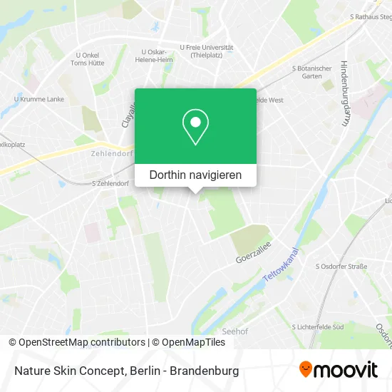 Nature Skin Concept Karte