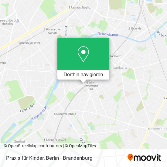 Praxis für Kinder Karte