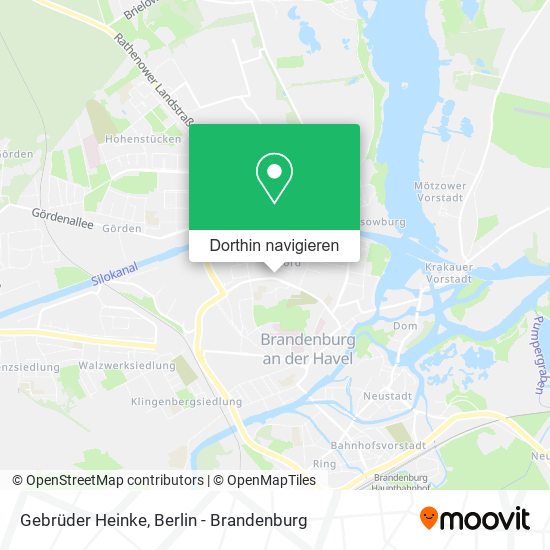 Gebrüder Heinke Karte
