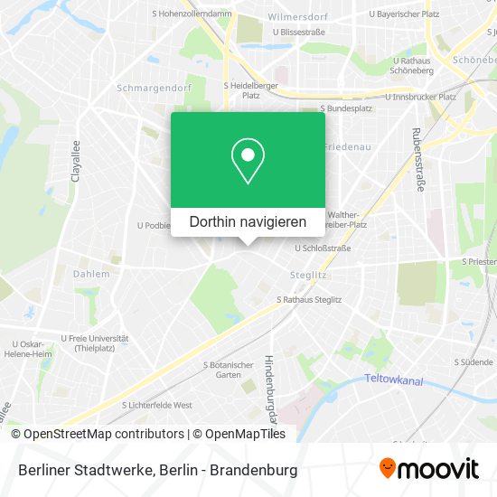 Berliner Stadtwerke Karte