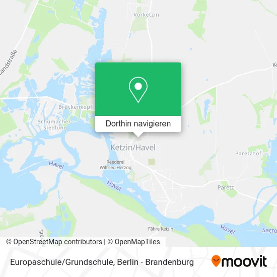 Europaschule/Grundschule Karte