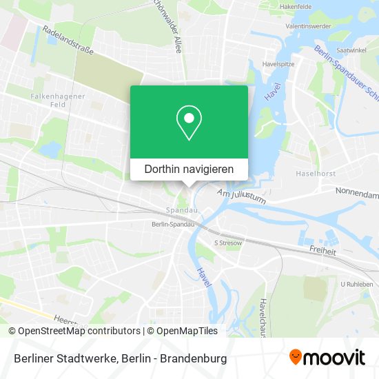 Berliner Stadtwerke Karte