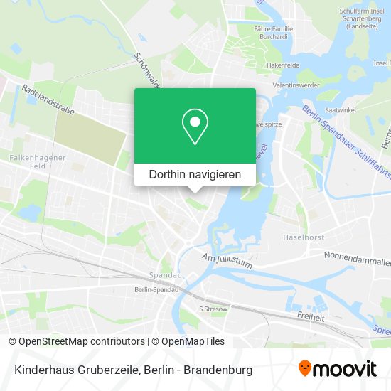 Kinderhaus Gruberzeile Karte