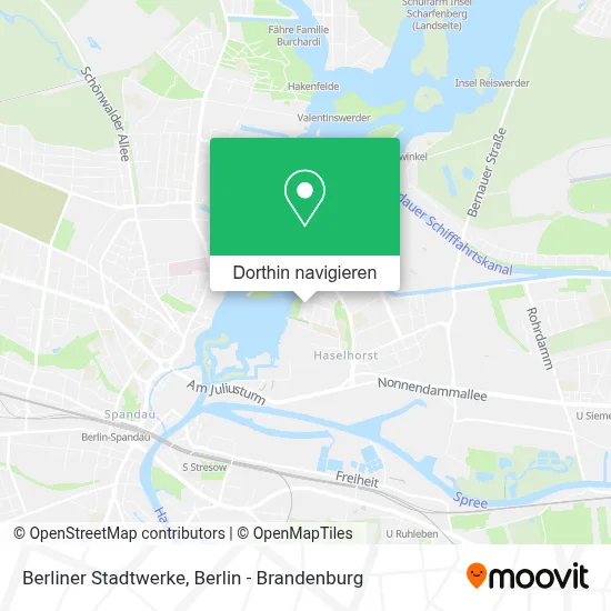 Berliner Stadtwerke Karte