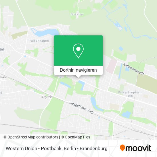 Western Union - Postbank Karte