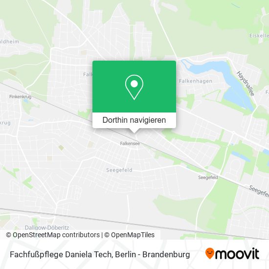 Fachfußpflege Daniela Tech Karte