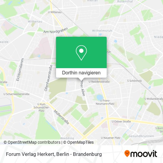 Forum Verlag Herkert Karte