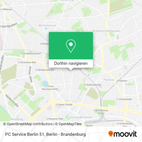 PC Service Berlin 51 Karte