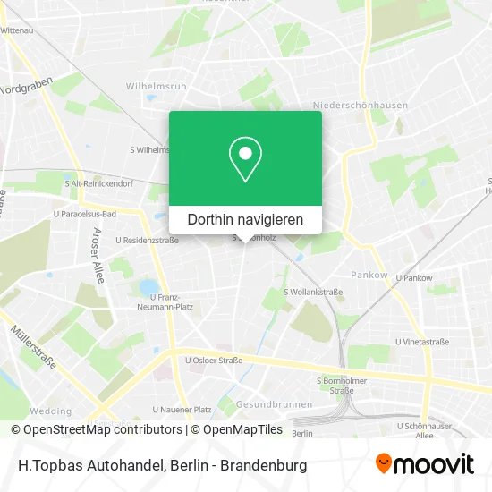 H.Topbas Autohandel Karte