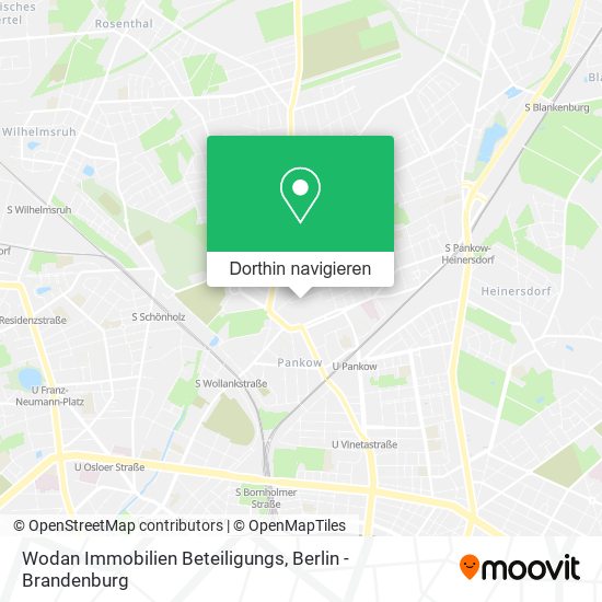 Wodan Immobilien Beteiligungs Karte