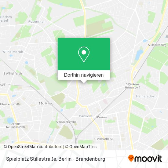 Spielplatz Stillestraße Karte