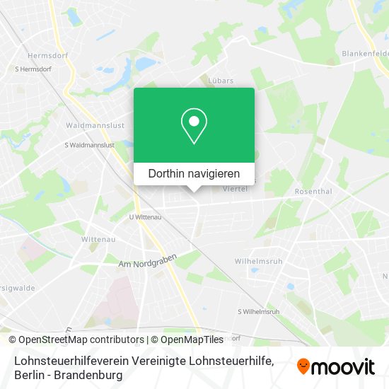 Lohnsteuerhilfeverein Vereinigte Lohnsteuerhilfe Karte