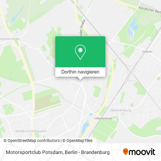 Motorsportclub Potsdam Karte