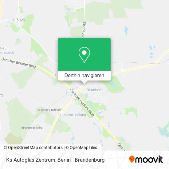 Ks Autoglas Zentrum Karte