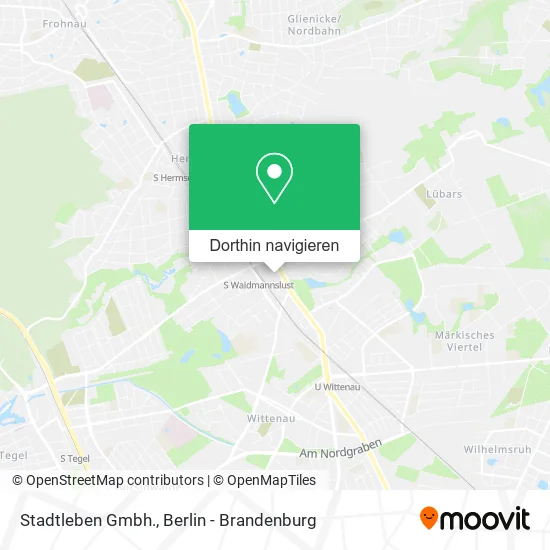 Stadtleben Gmbh. Karte