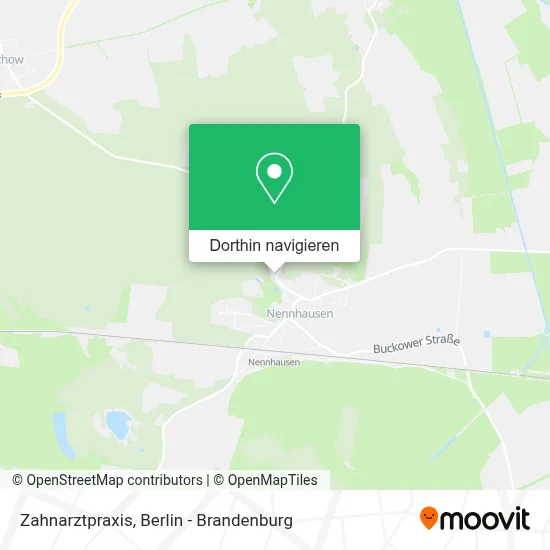 Zahnarztpraxis Karte