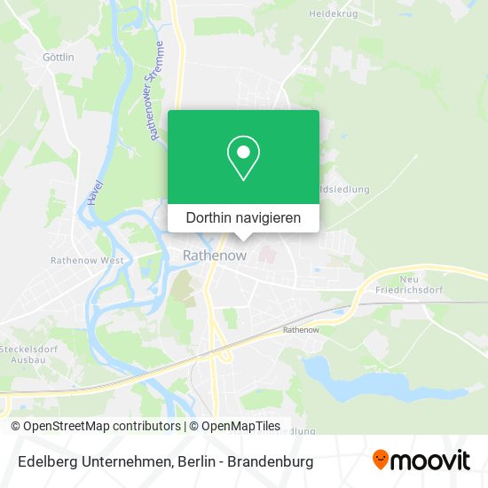 Edelberg Unternehmen Karte