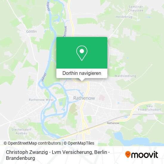 Christoph Zwanzig - Lvm Versicherung Karte