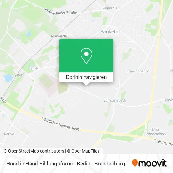 Hand in Hand Bildungsforum Karte