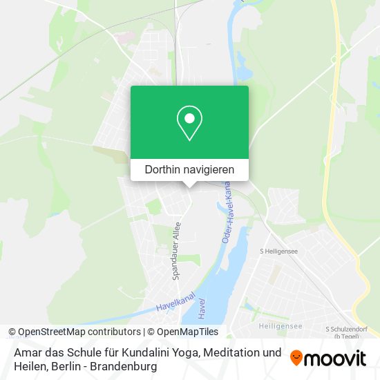 Amar das Schule für Kundalini Yoga, Meditation und Heilen Karte