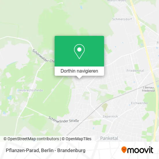 Pflanzen-Parad Karte