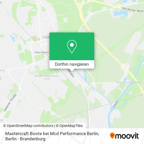 Mastercraft Boote bei Mcd Performance Berlin Karte