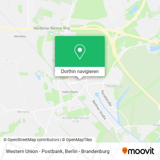 Western Union - Postbank Karte
