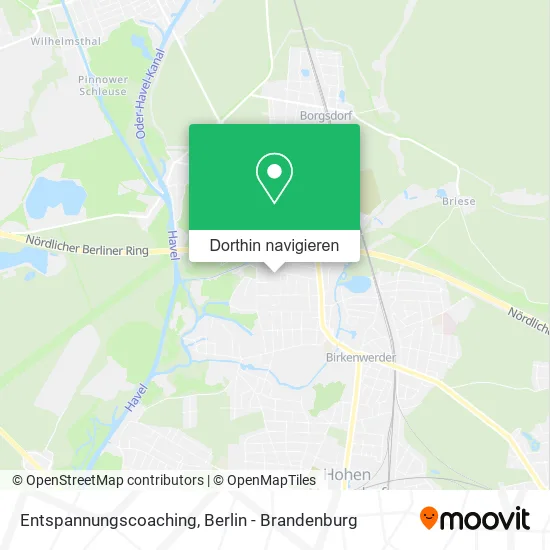 Entspannungscoaching Karte